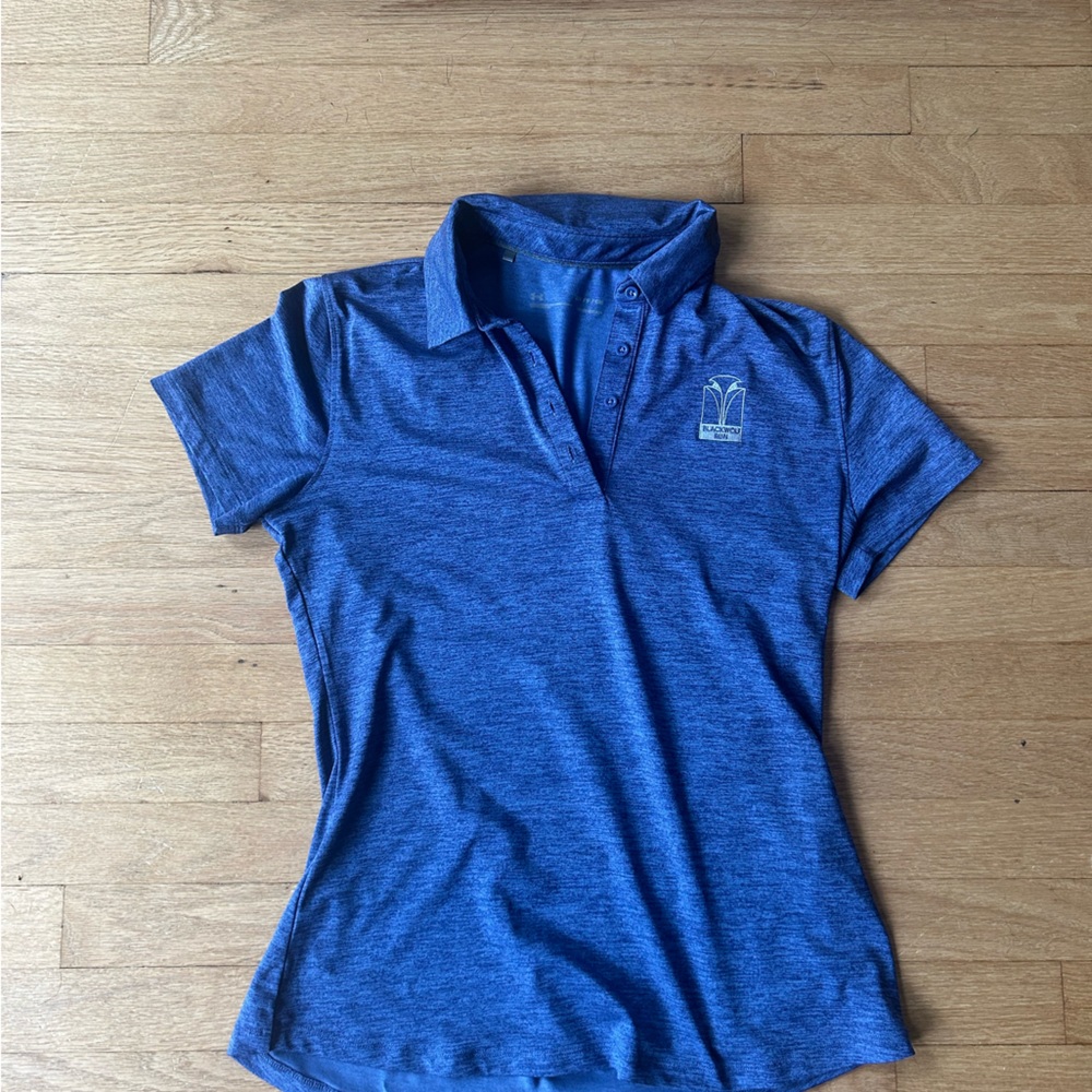 Under Armour Heathered Blackwolf Run Polo